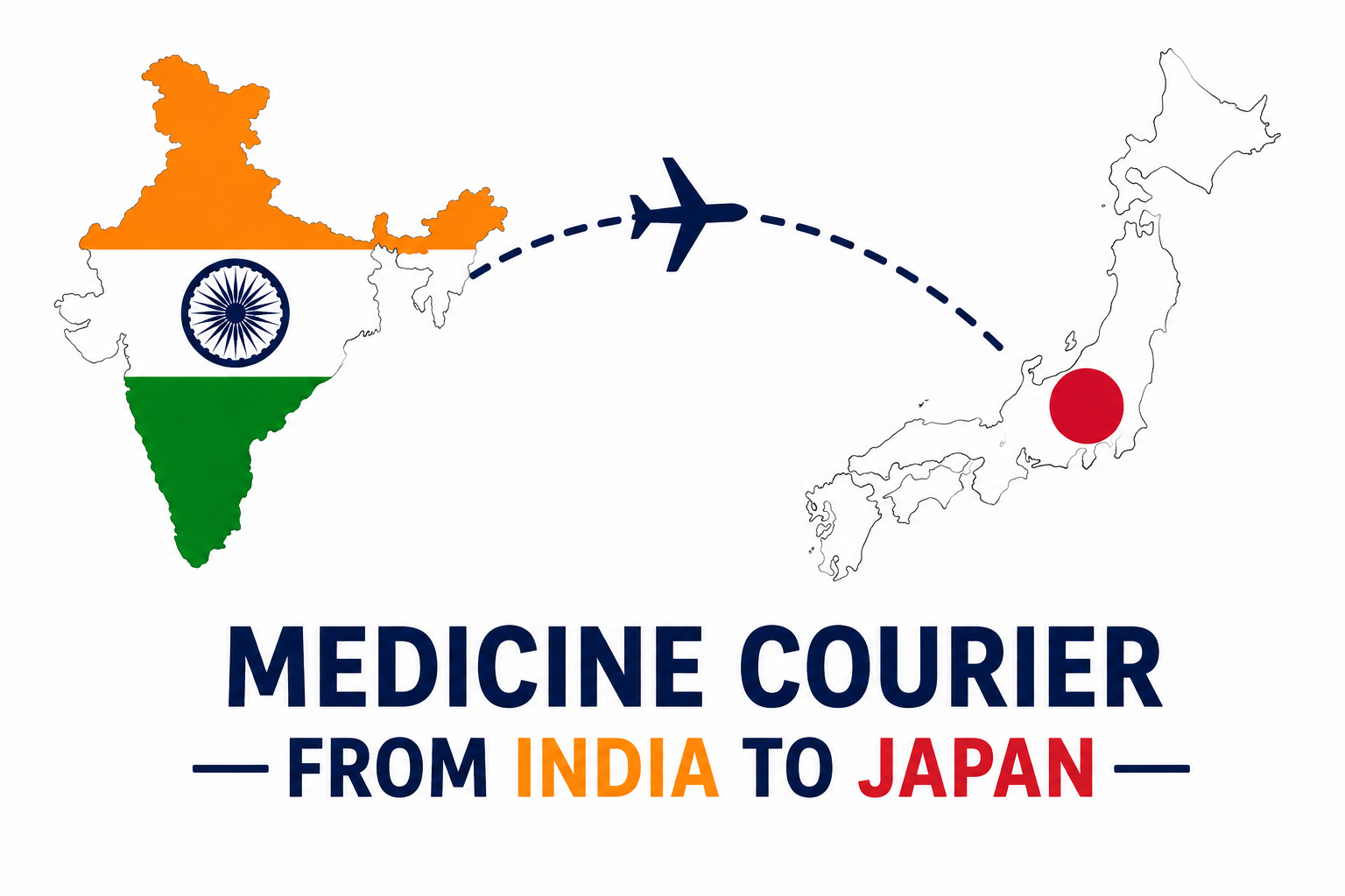 Medicine Courier From India to Japan - Express & Safe